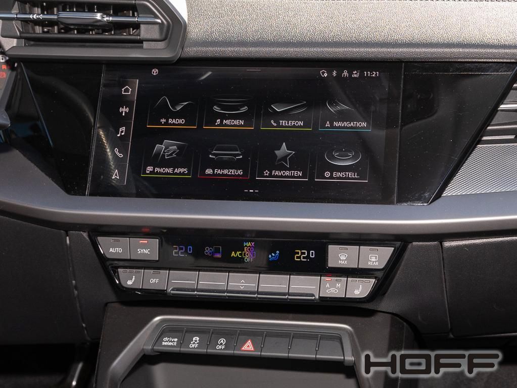 Audi A3 2023 г. Чёрный, пробег 41000 км