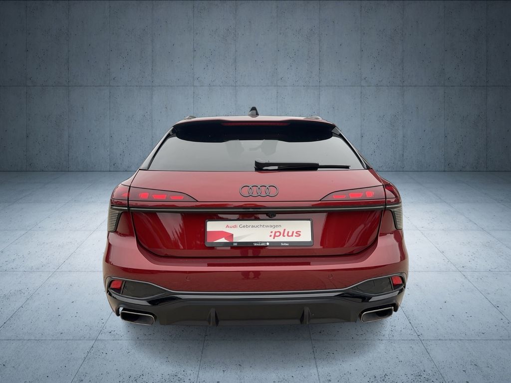 Audi A6 2026 г. Красный, пробег 5095 км