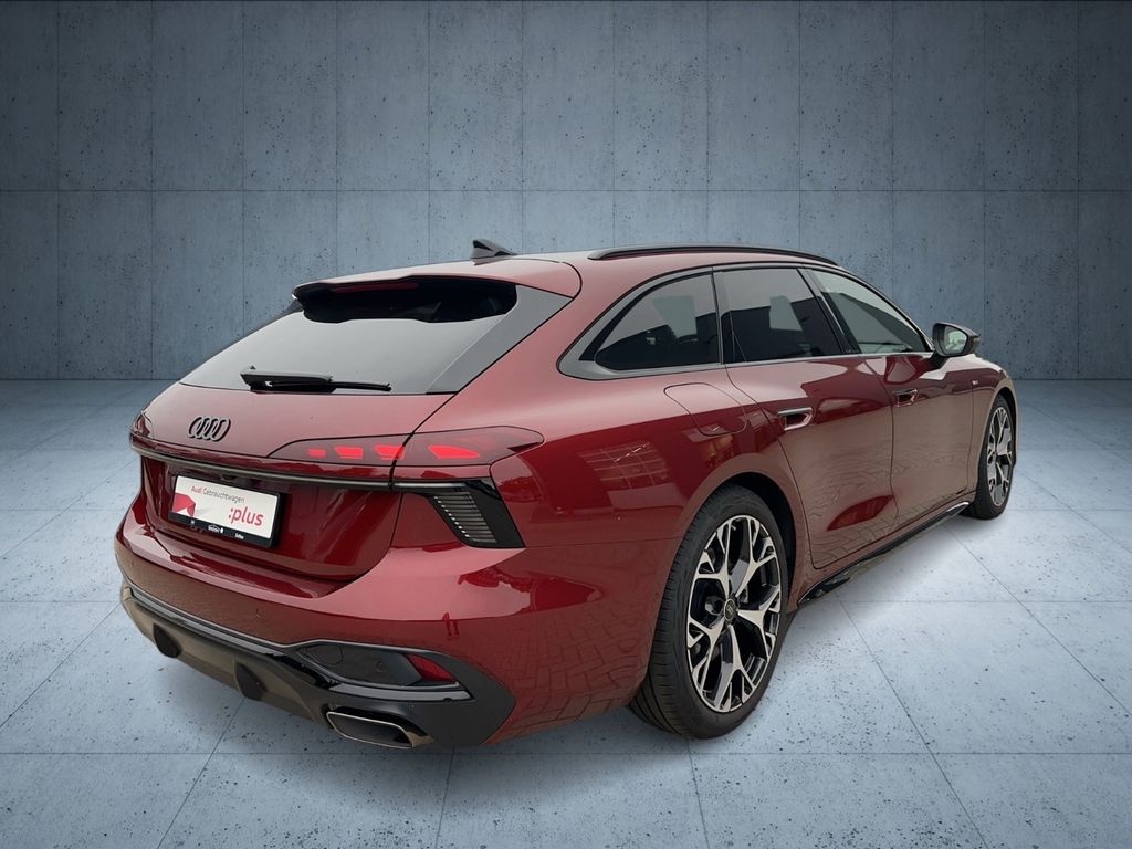 Audi A6 2026 г. Красный, пробег 5095 км