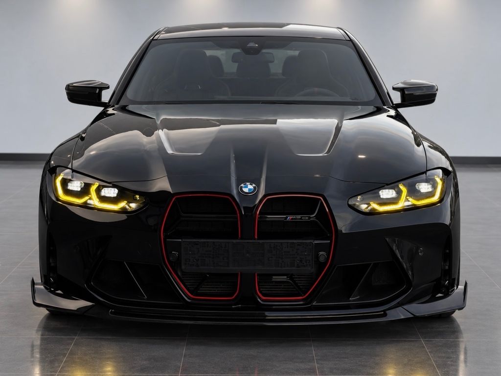 BMW M3 2024 г. Чёрный, пробег 22300 км