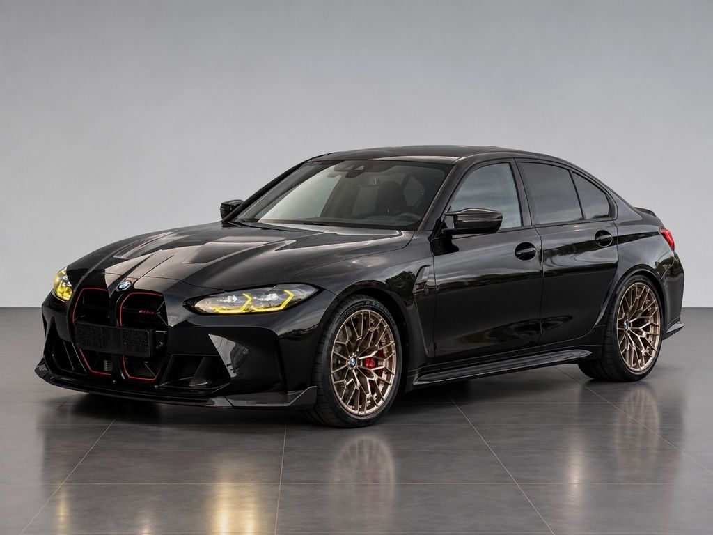 BMW M3 2024 г. Чёрный, пробег 22300 км