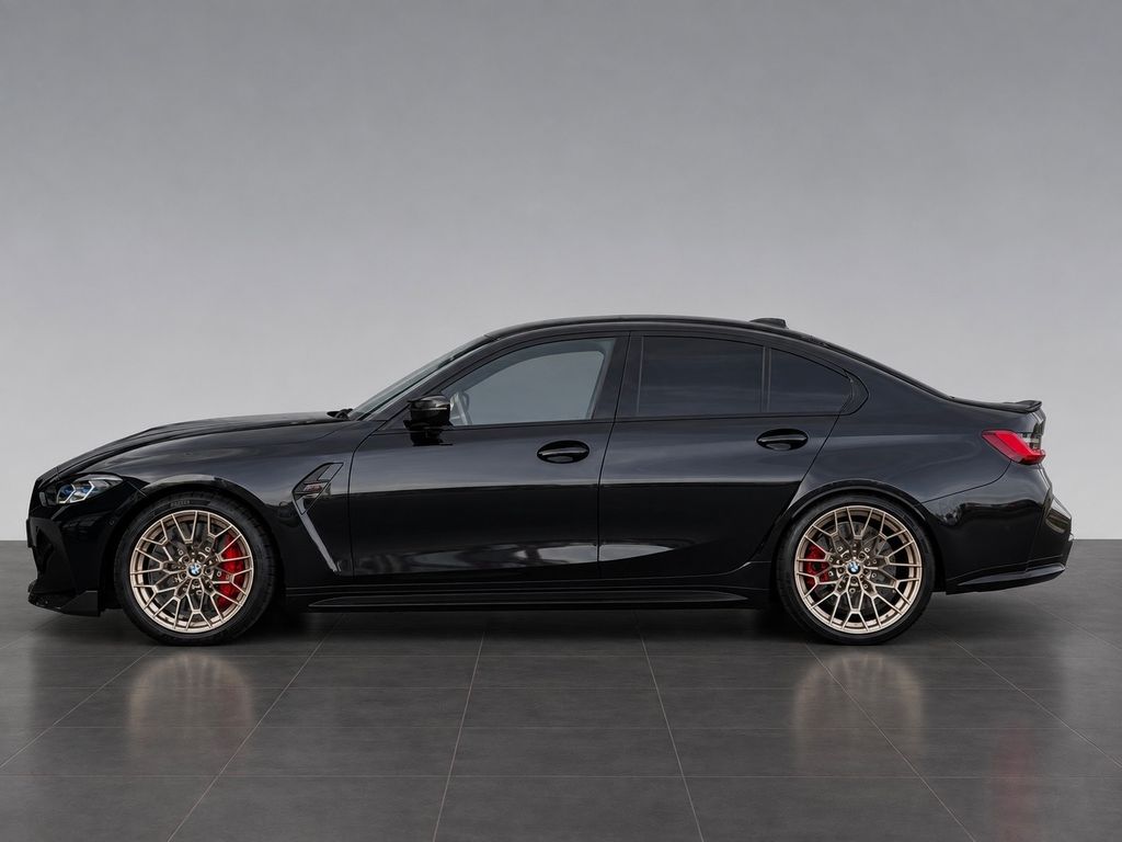 BMW M3 2024 г. Чёрный, пробег 22300 км