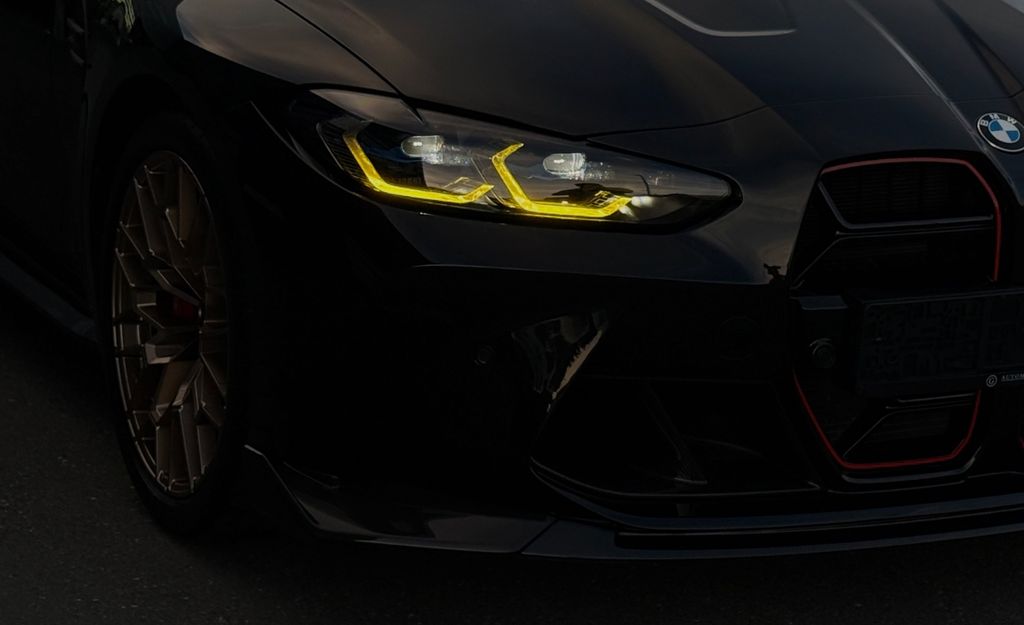 BMW M3 2024 г. Чёрный, пробег 22300 км