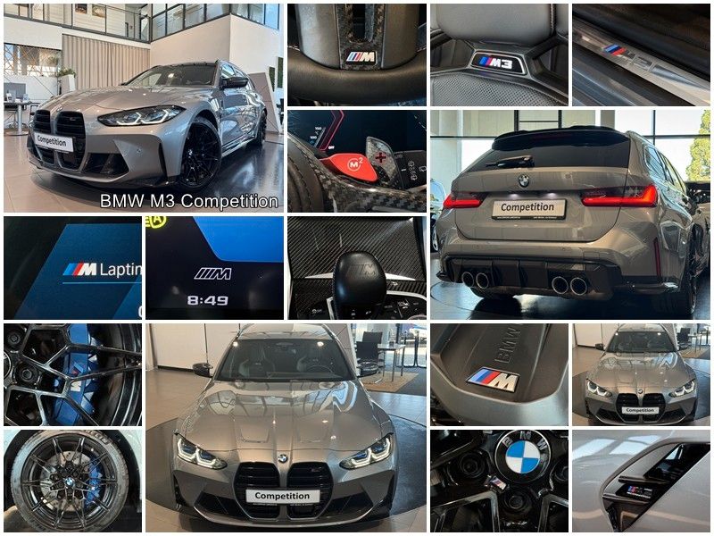 BMW M3 2023 г. Серый, пробег 52165 км