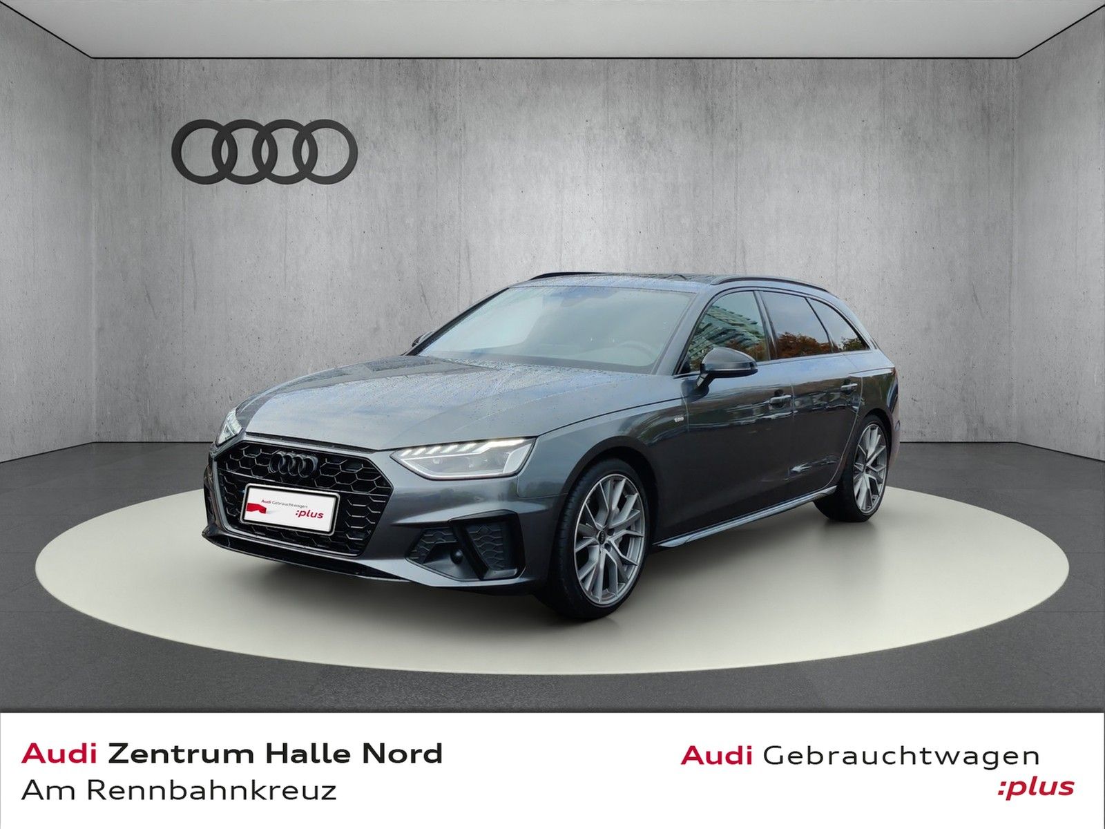 Audi A4 2023 г. Серый, пробег 54900 км