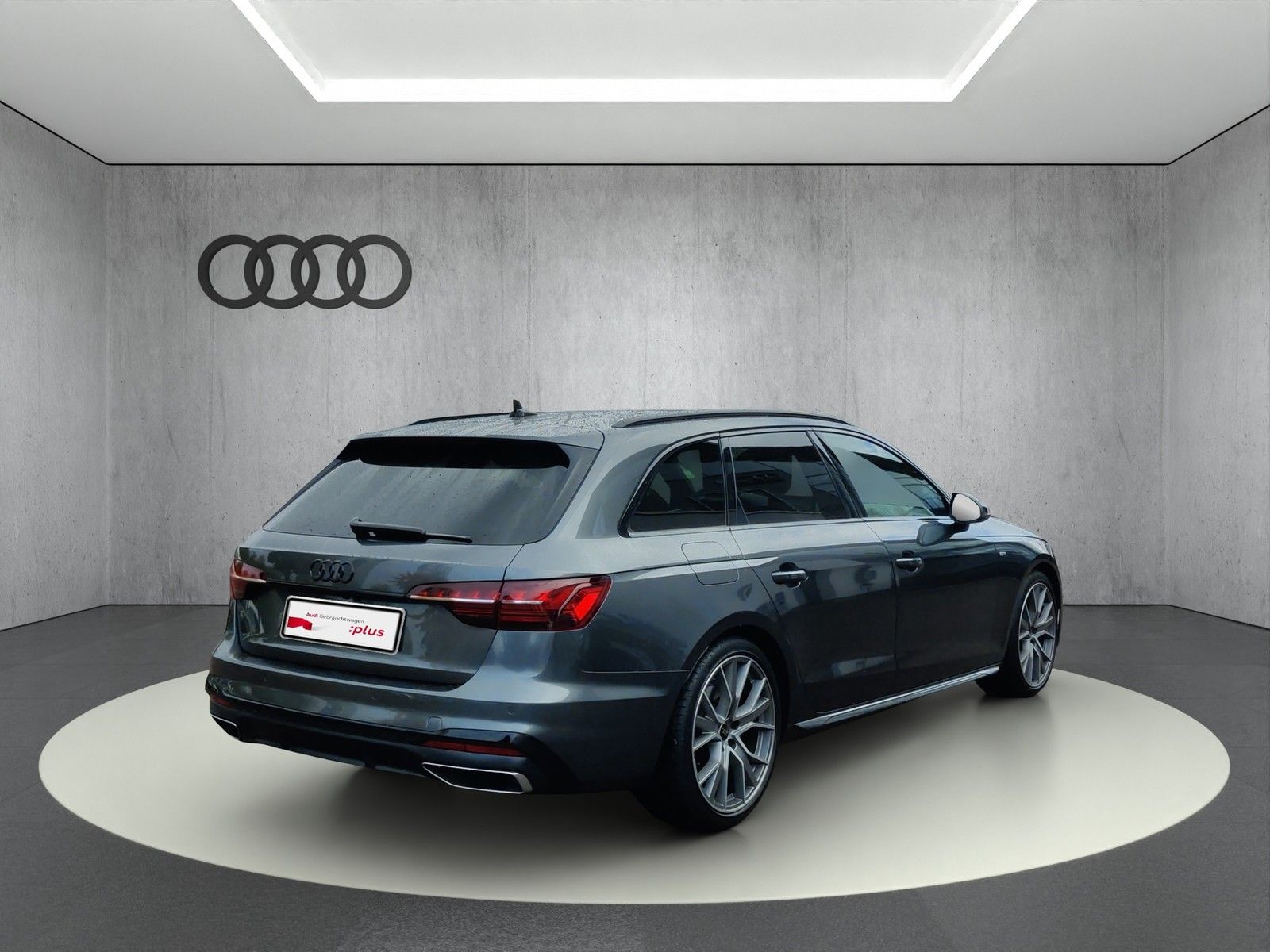 Audi A4 2023 г. Серый, пробег 54900 км