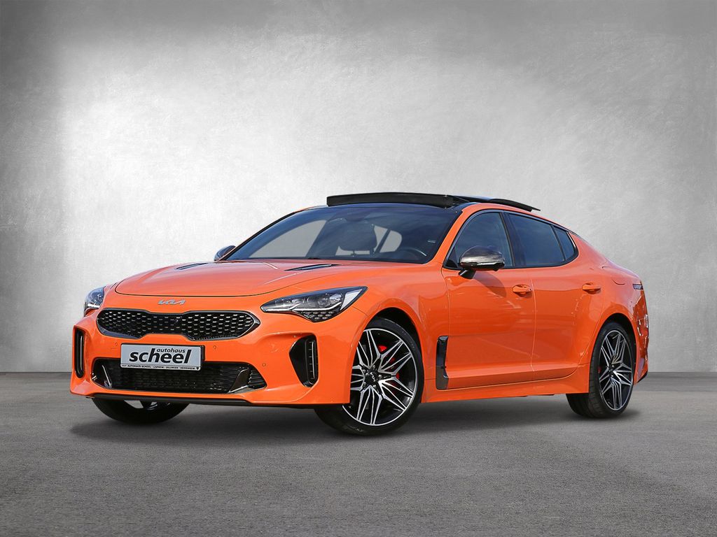 Kia Stinger 2022 г. Оранжевый, пробег 44671 км