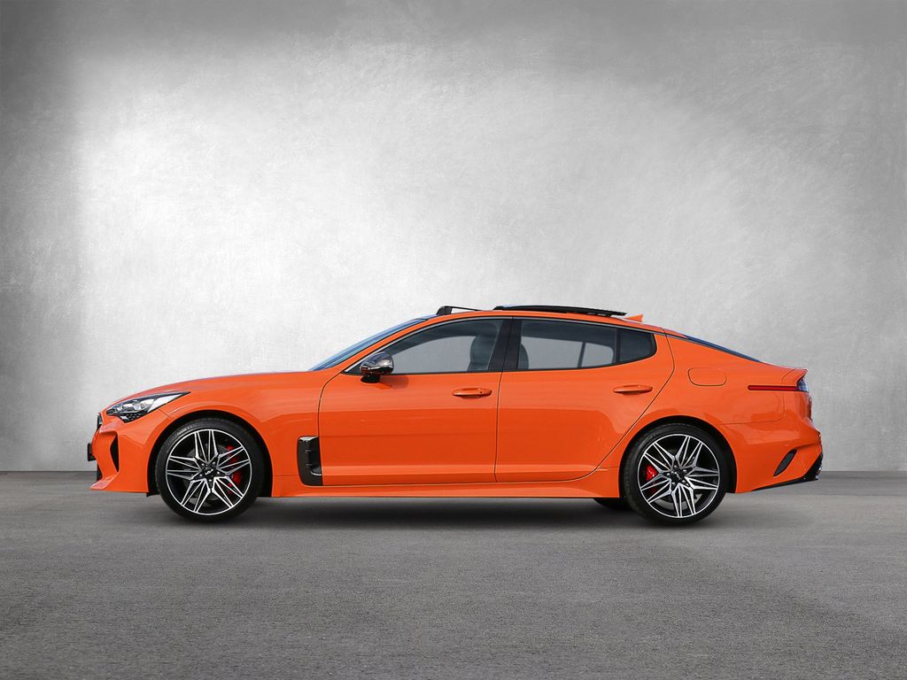 Kia Stinger 2022 г. Оранжевый, пробег 44671 км