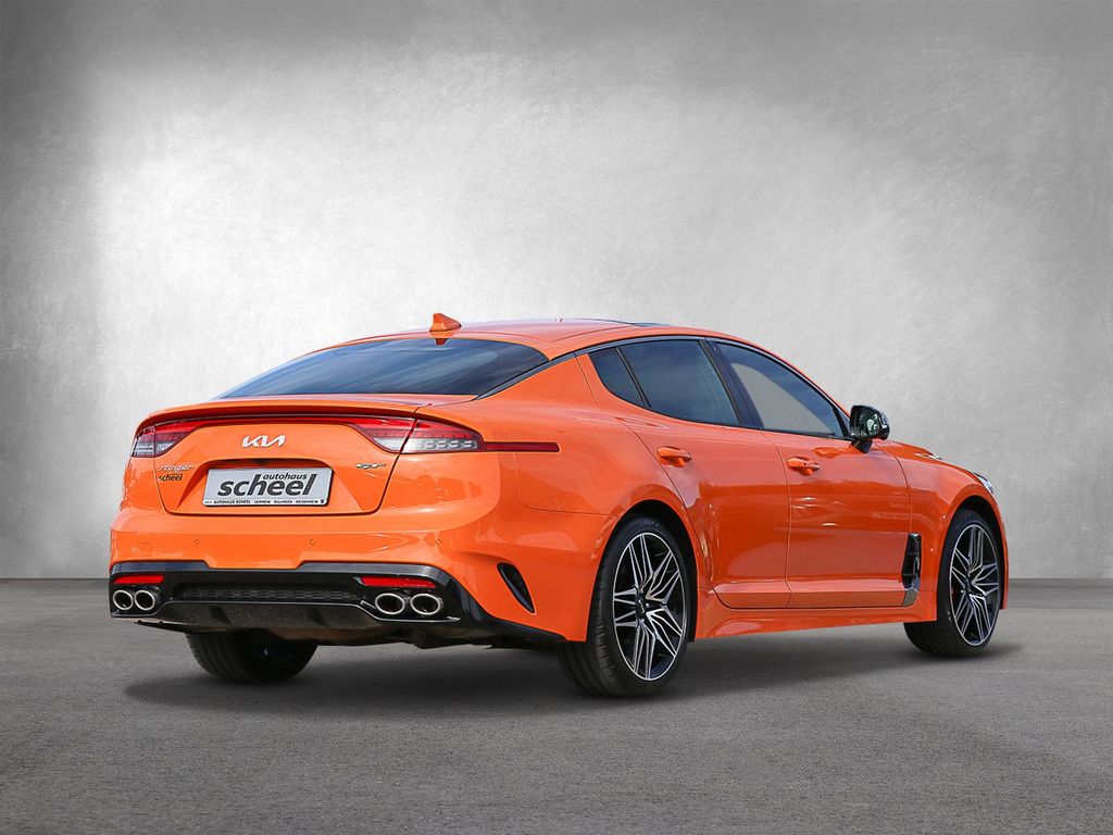 Kia Stinger 2022 г. Оранжевый, пробег 44671 км