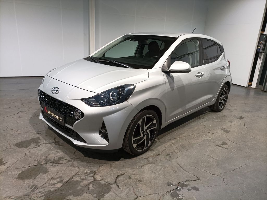 Hyundai i10 2021 г. Серебристый, пробег 49152 км