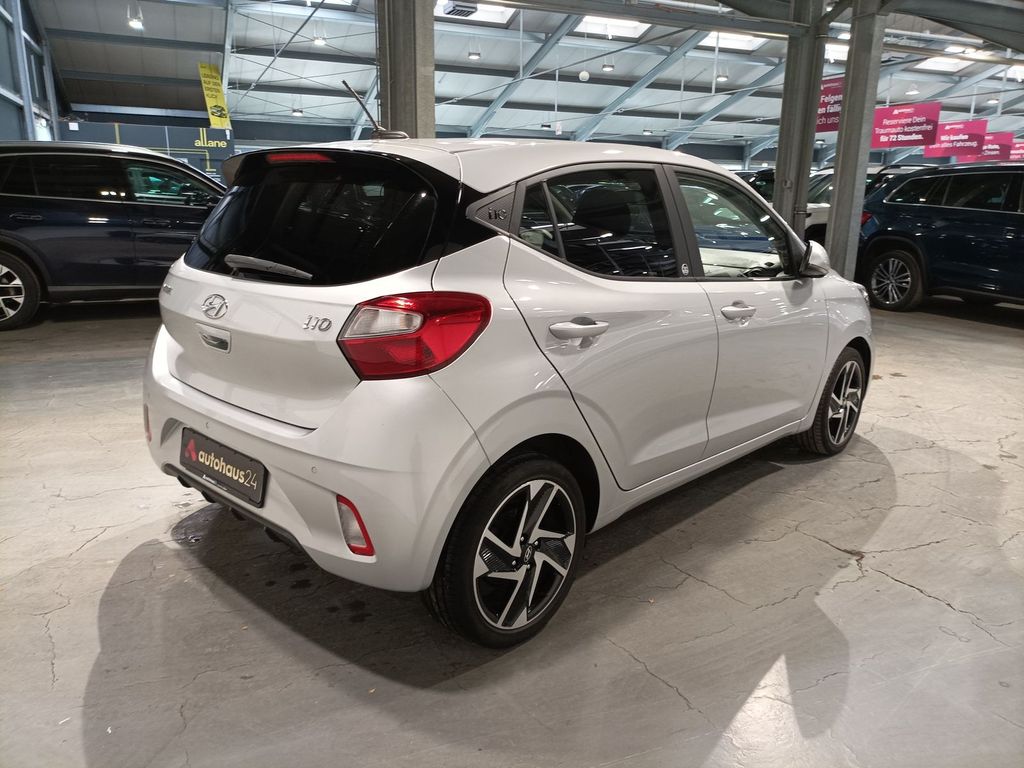 Hyundai i10 2021 г. Серебристый, пробег 49152 км