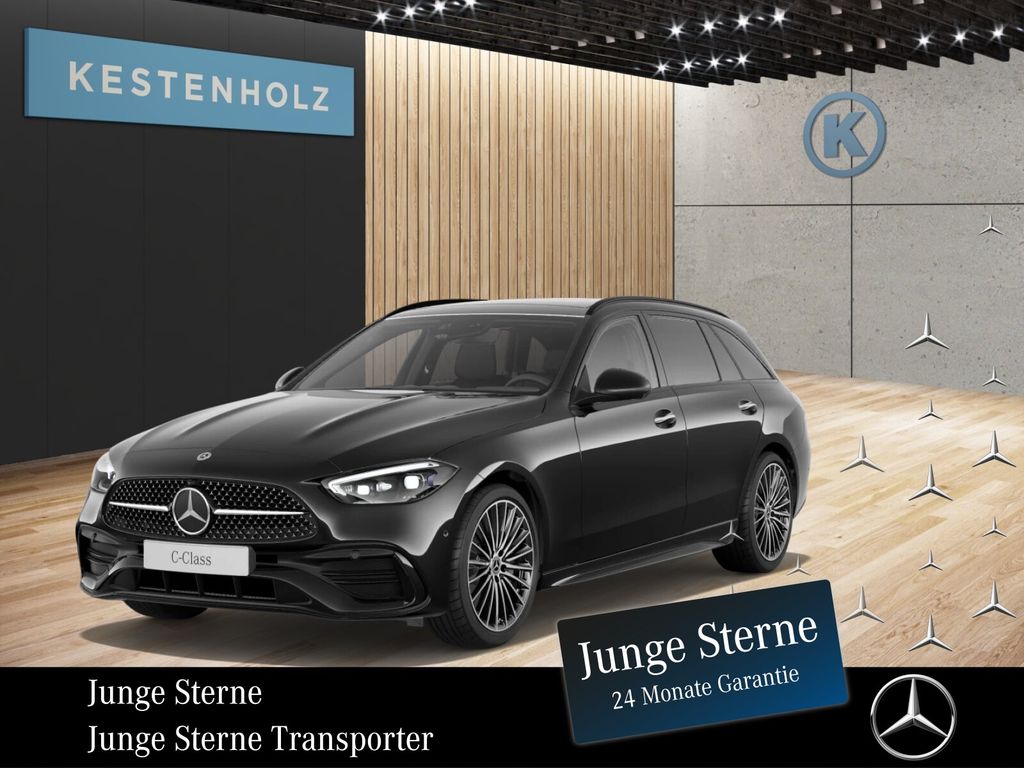 Mercedes-Benz C 200 2024 г. Чёрный, пробег 6567 км