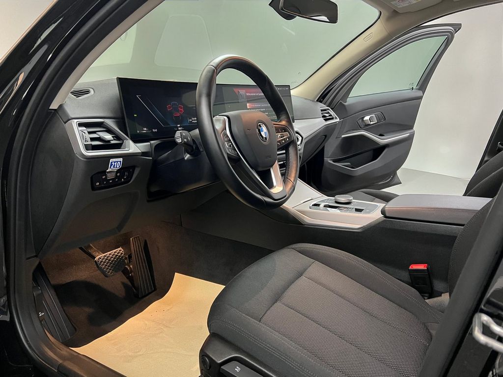 BMW 320 2023 г. Чёрный, пробег 58000 км