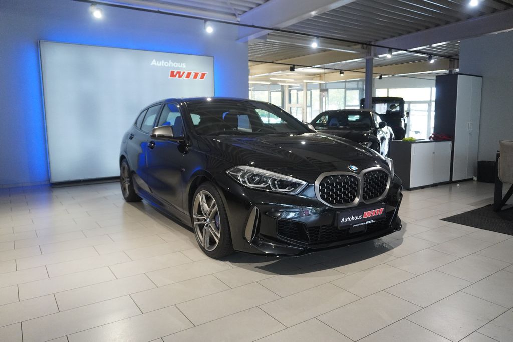 BMW M135 2022 г. Чёрный, пробег 38520 км