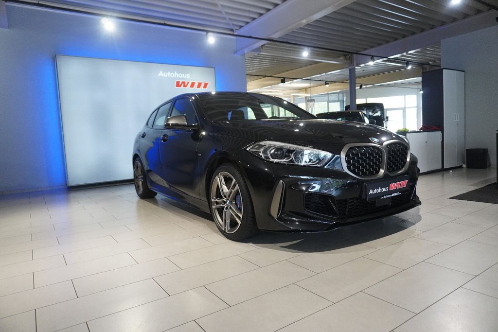 BMW M135 2022 г. Чёрный, пробег 38520 км