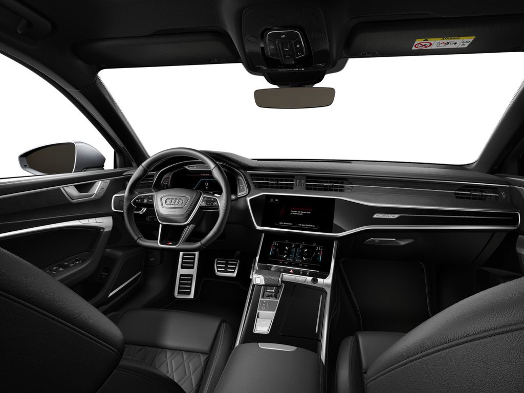 Audi S6 2025 г. Серебристый, пробег 13998 км