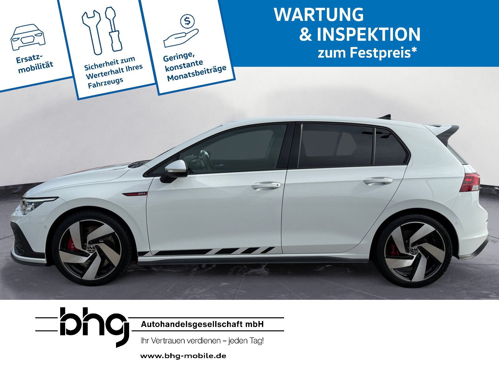 Volkswagen Golf 2023 г. Белый, пробег 48601 км