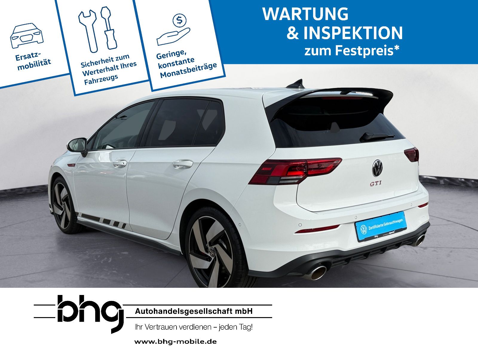 Volkswagen Golf 2023 г. Белый, пробег 48601 км