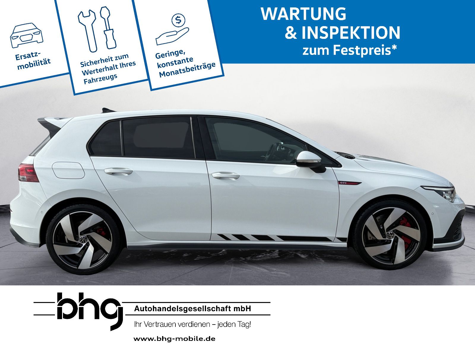Volkswagen Golf 2023 г. Белый, пробег 48601 км