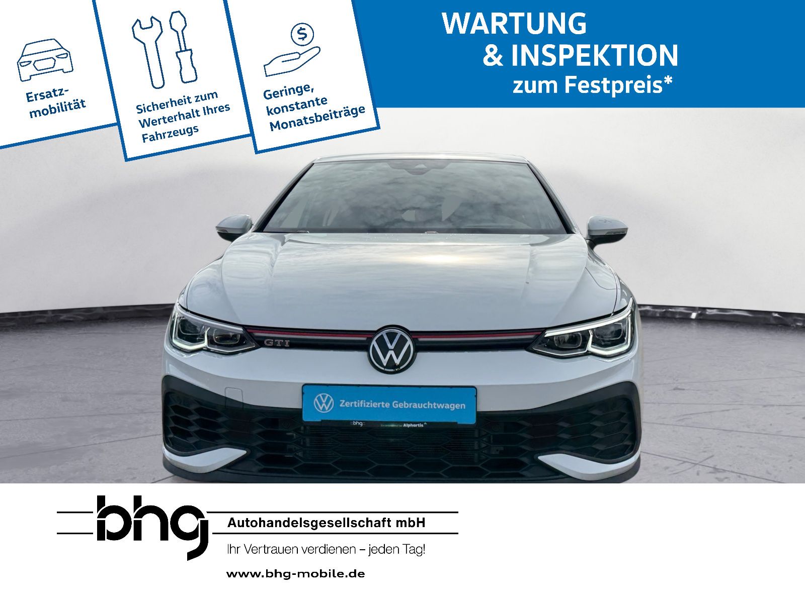Volkswagen Golf 2023 г. Белый, пробег 48601 км