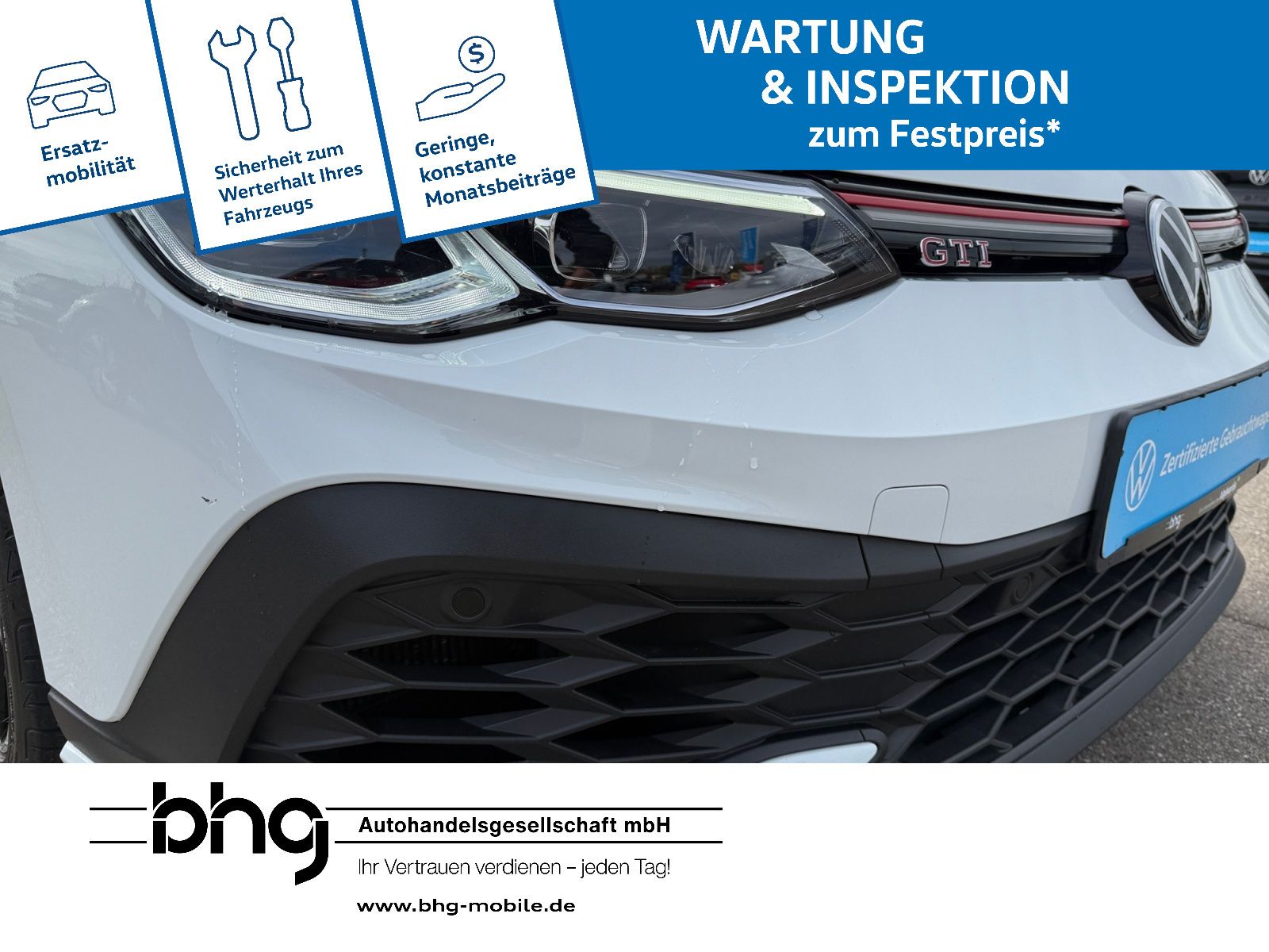 Volkswagen Golf 2023 г. Белый, пробег 48601 км