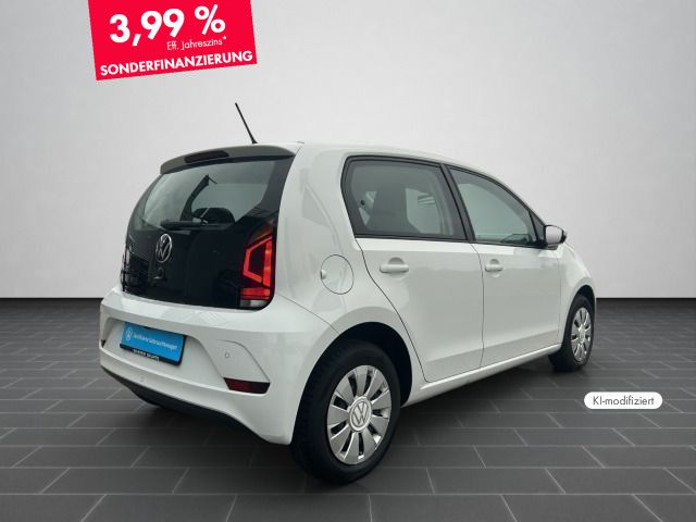 Volkswagen up! 2022 г. Белый, пробег 47489 км