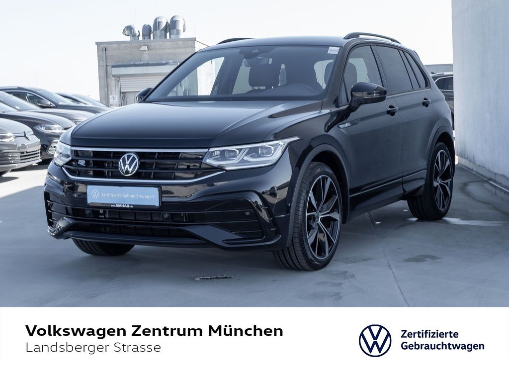 Volkswagen Tiguan 2023 г. Чёрный, пробег 33641 км