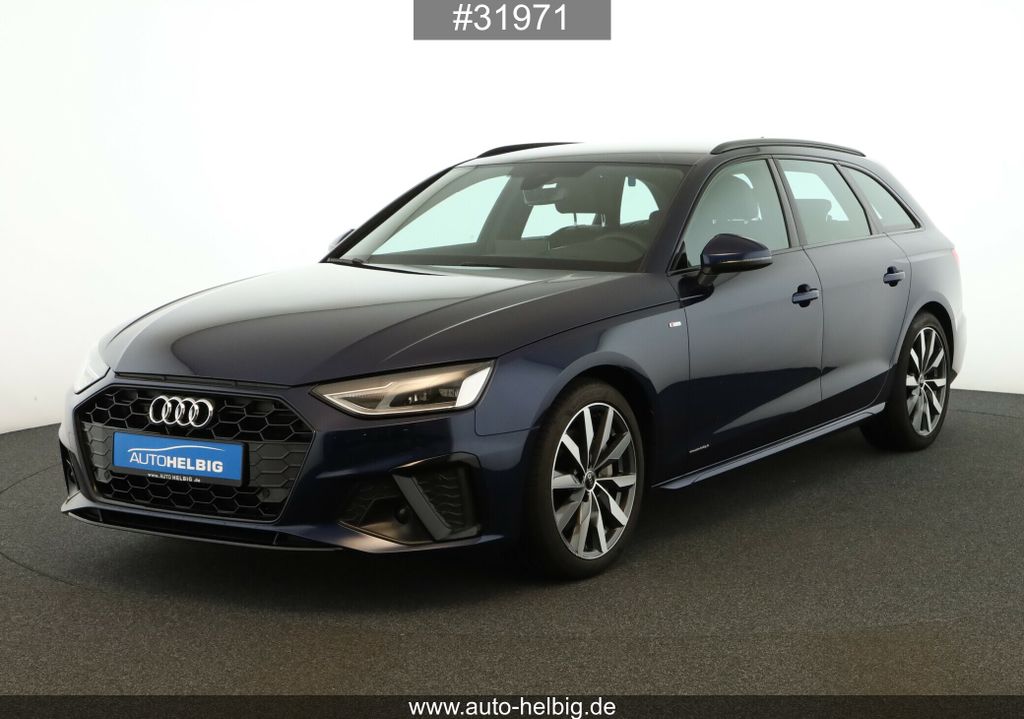 Audi A4 2024 г. Синий, пробег 52600 км