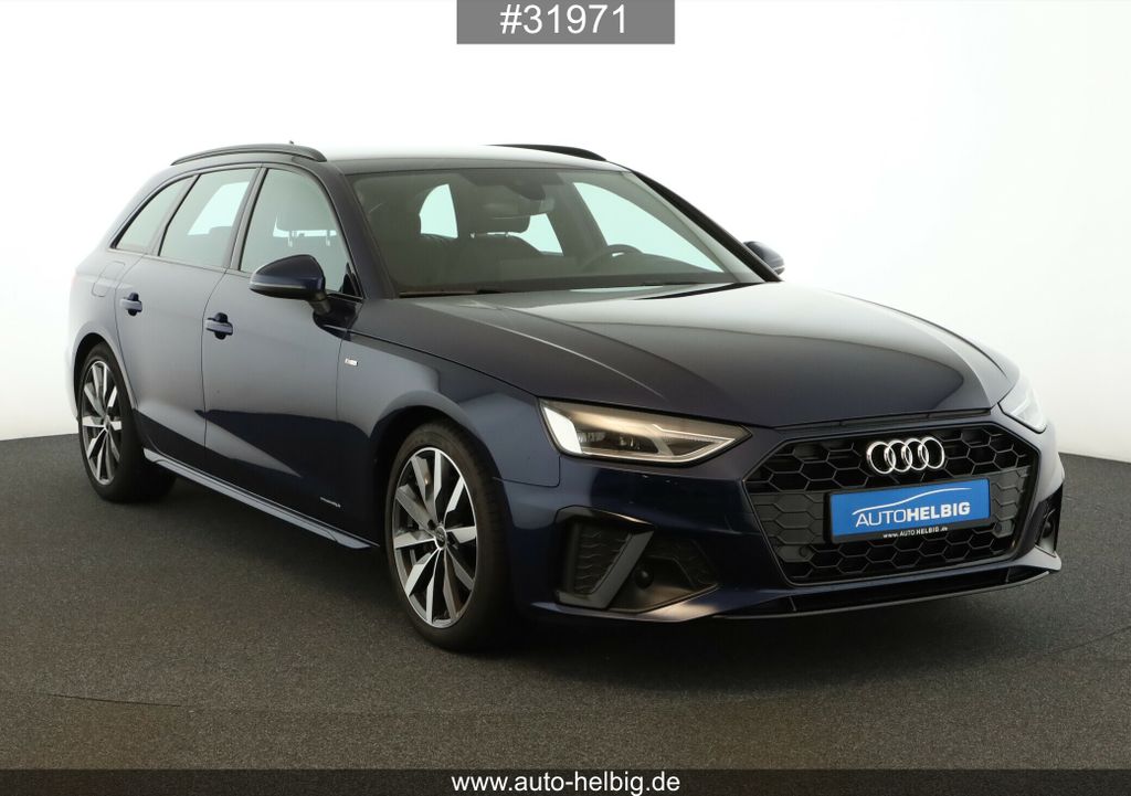Audi A4 2024 г. Синий, пробег 52600 км
