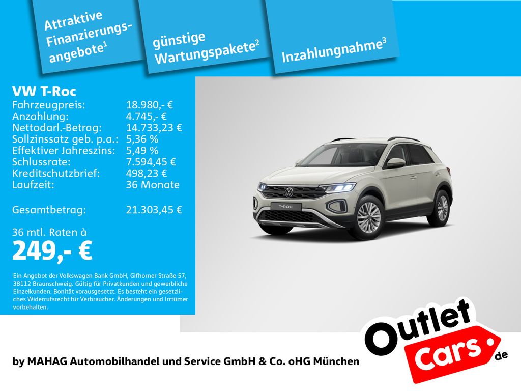 Volkswagen T-Roc 2024 г. Серый, пробег 17954 км