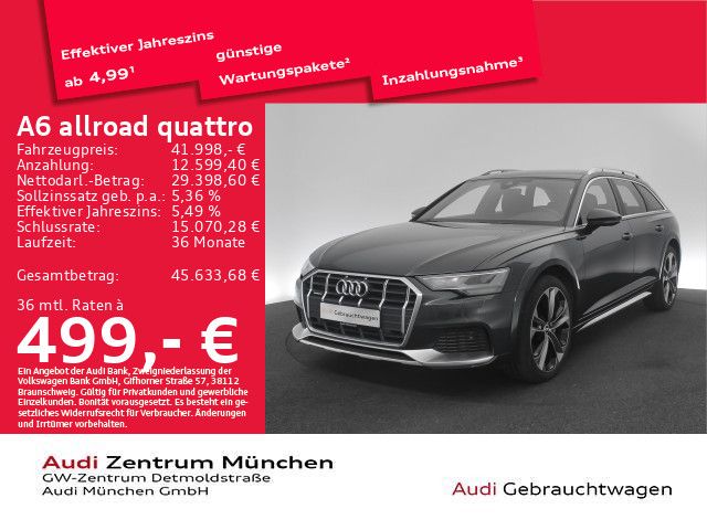 Audi A6 allroad 2023 г. Серый, пробег 52782 км
