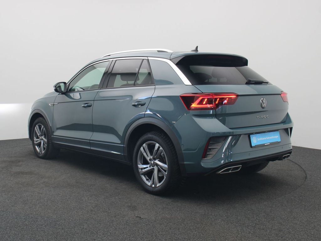 Volkswagen T-Roc 2023 г. Синий, пробег 40000 км