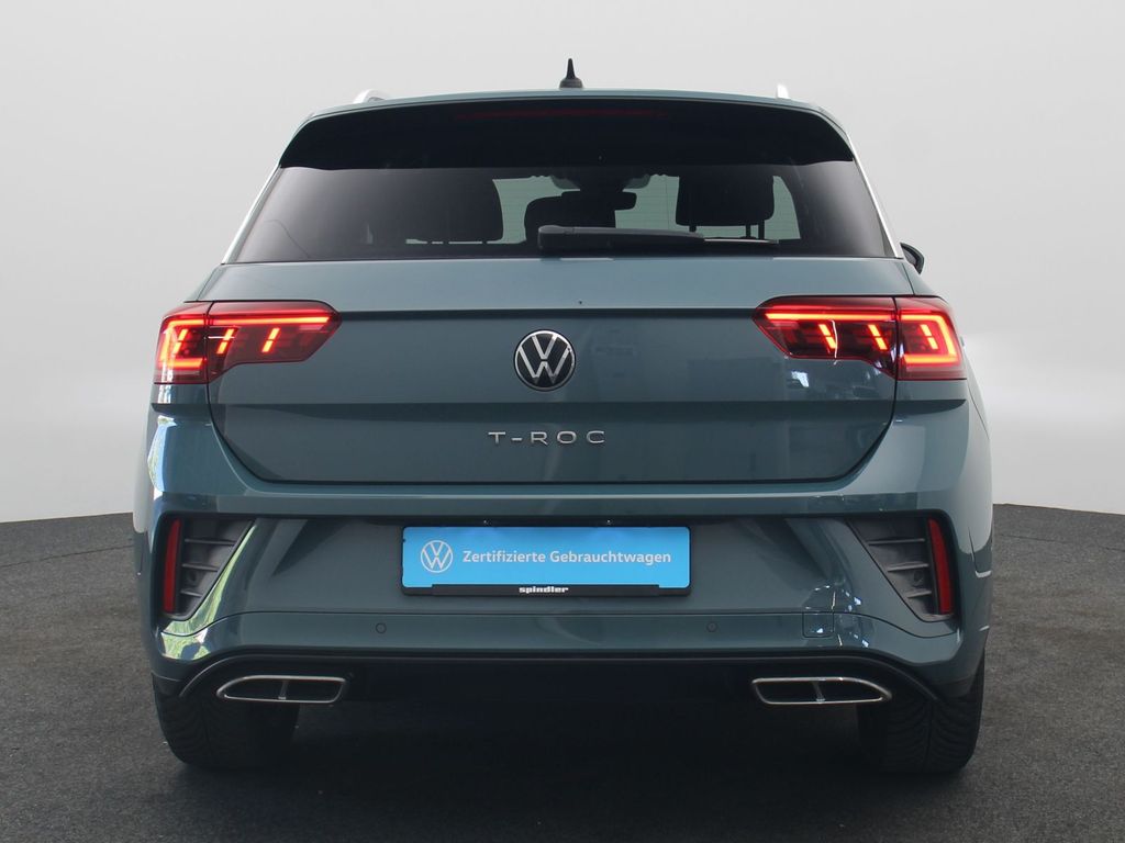Volkswagen T-Roc 2023 г. Синий, пробег 40000 км