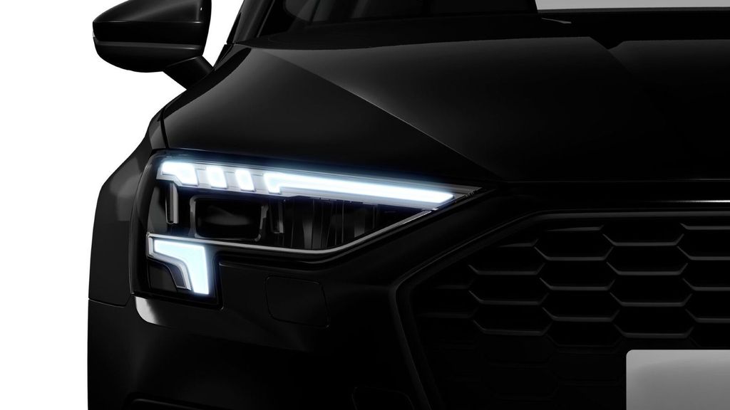 Audi A3 2021 г. Чёрный, пробег 30400 км