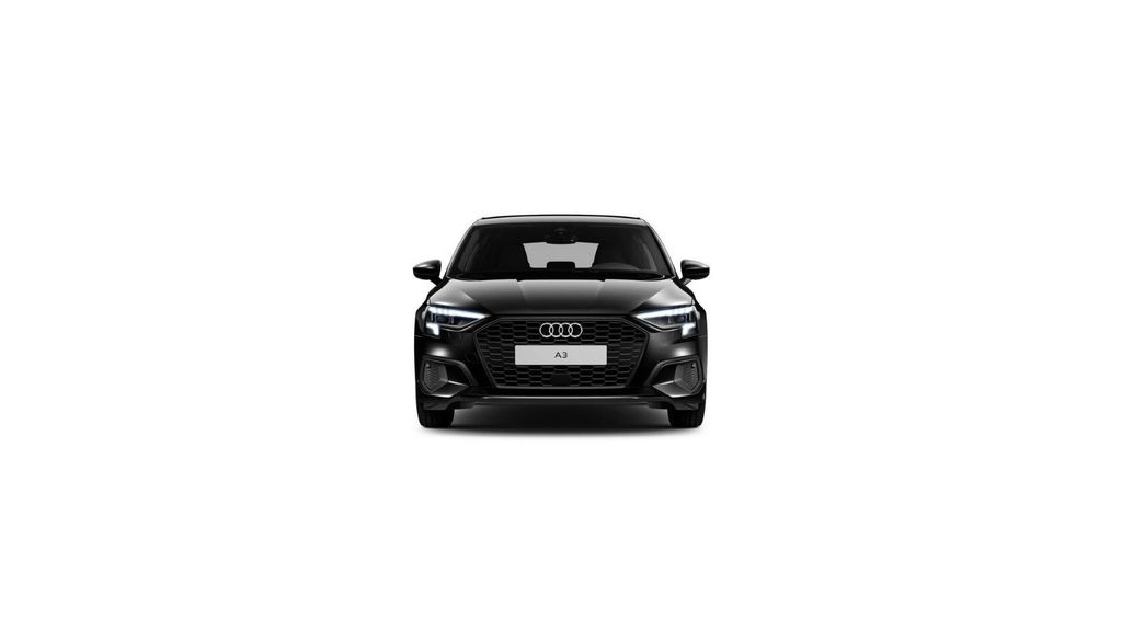 Audi A3 2021 г. Чёрный, пробег 30400 км