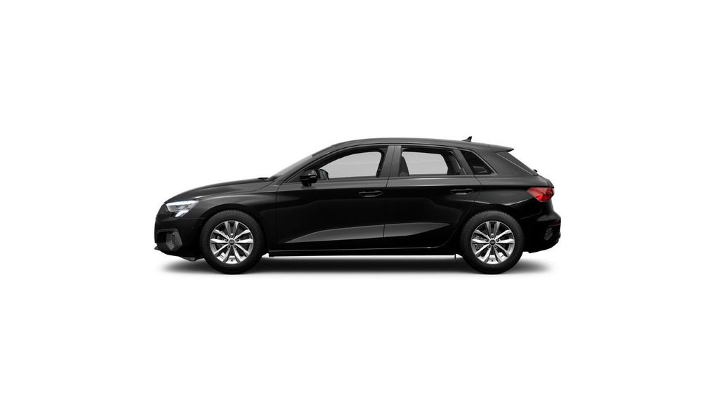 Audi A3 2021 г. Чёрный, пробег 30400 км