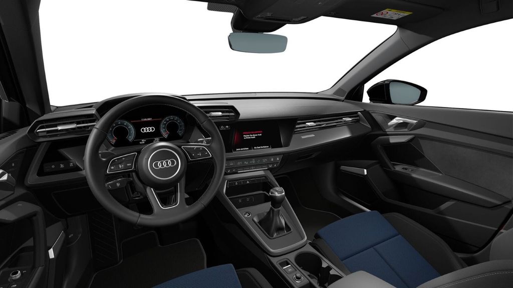 Audi A3 2021 г. Чёрный, пробег 30400 км