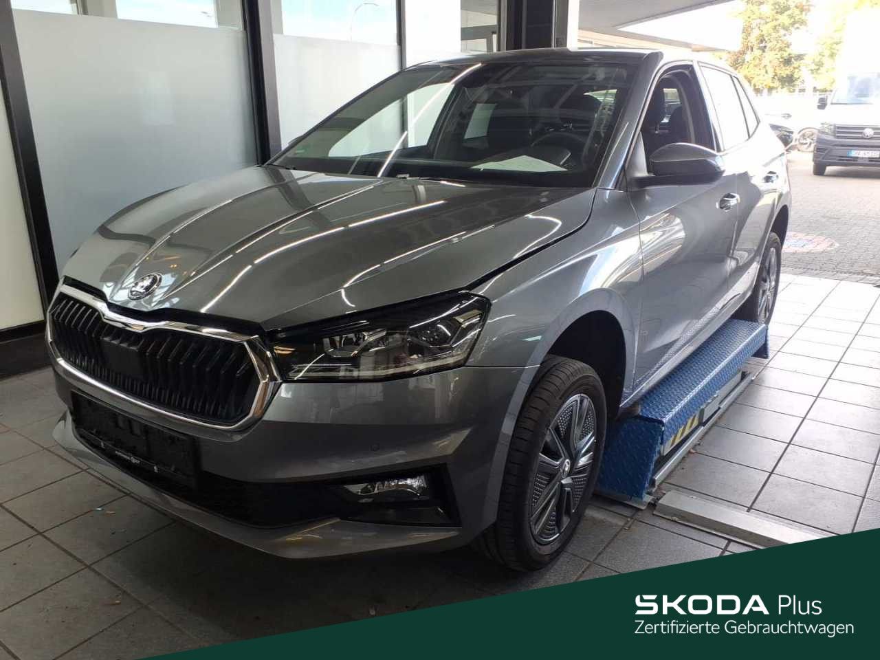 Skoda Fabia 2022 г. Серый, пробег 51800 км