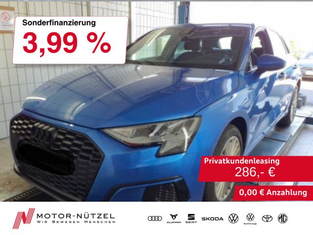 Audi A3 2022 г. Синий, пробег 50418 км