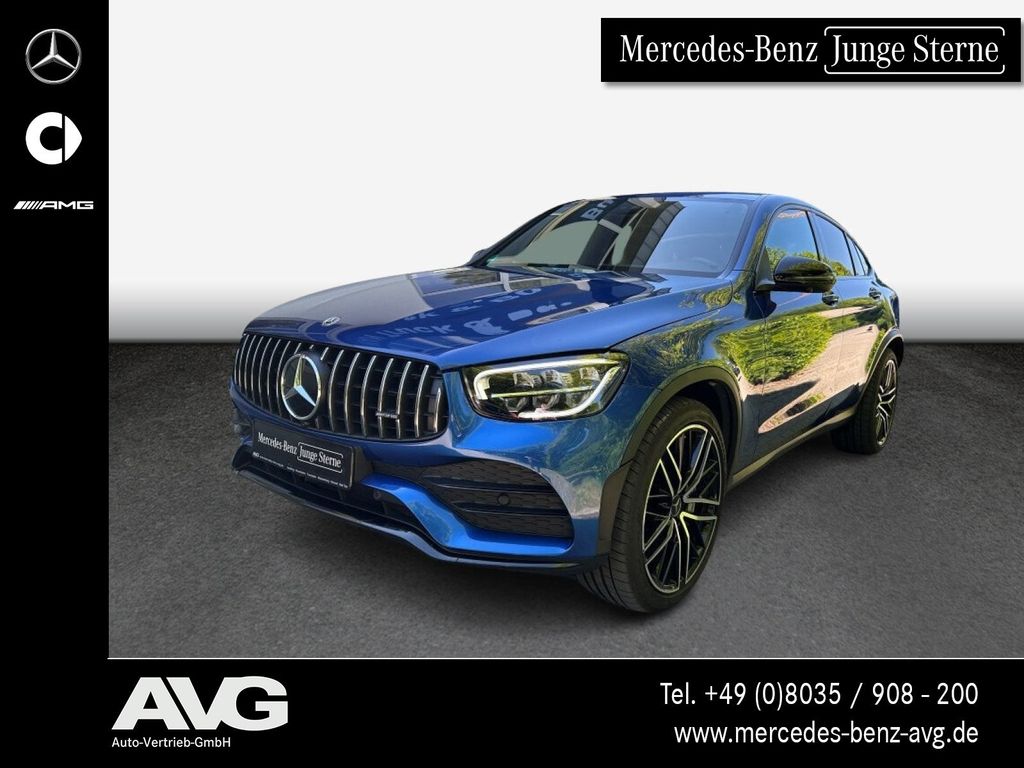 Mercedes-Benz GLC 43 AMG 2022 г. Синий, пробег 50050 км