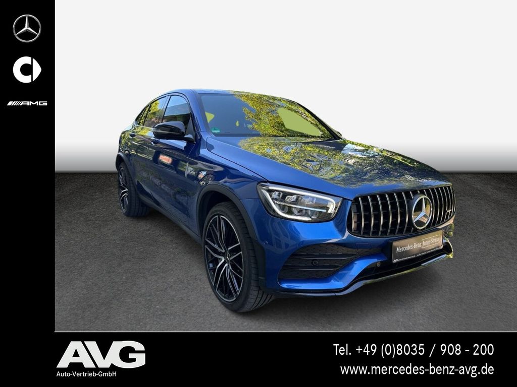 Mercedes-Benz GLC 43 AMG 2022 г. Синий, пробег 50050 км