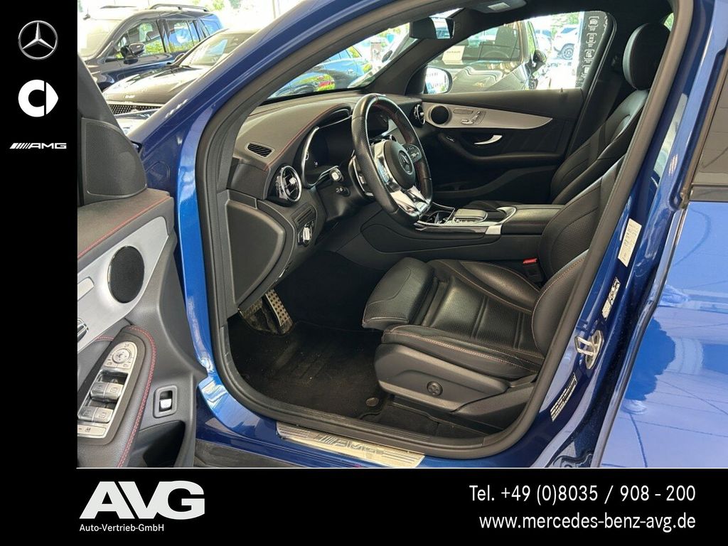 Mercedes-Benz GLC 43 AMG 2022 г. Синий, пробег 50050 км