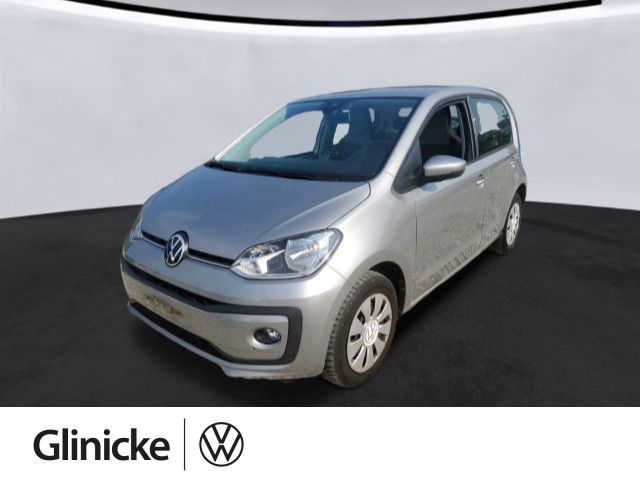 Volkswagen up! 2021 г. Серебристый, пробег 37984 км