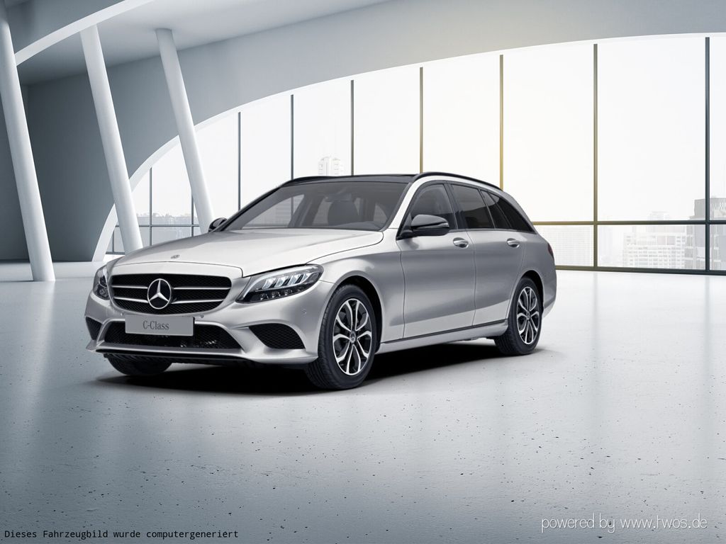 Mercedes-Benz C 200 2021 г. Серебристый, пробег 35315 км