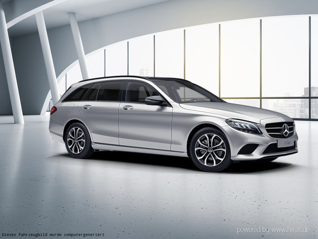Mercedes-Benz C 200 2021 г. Серебристый, пробег 35315 км