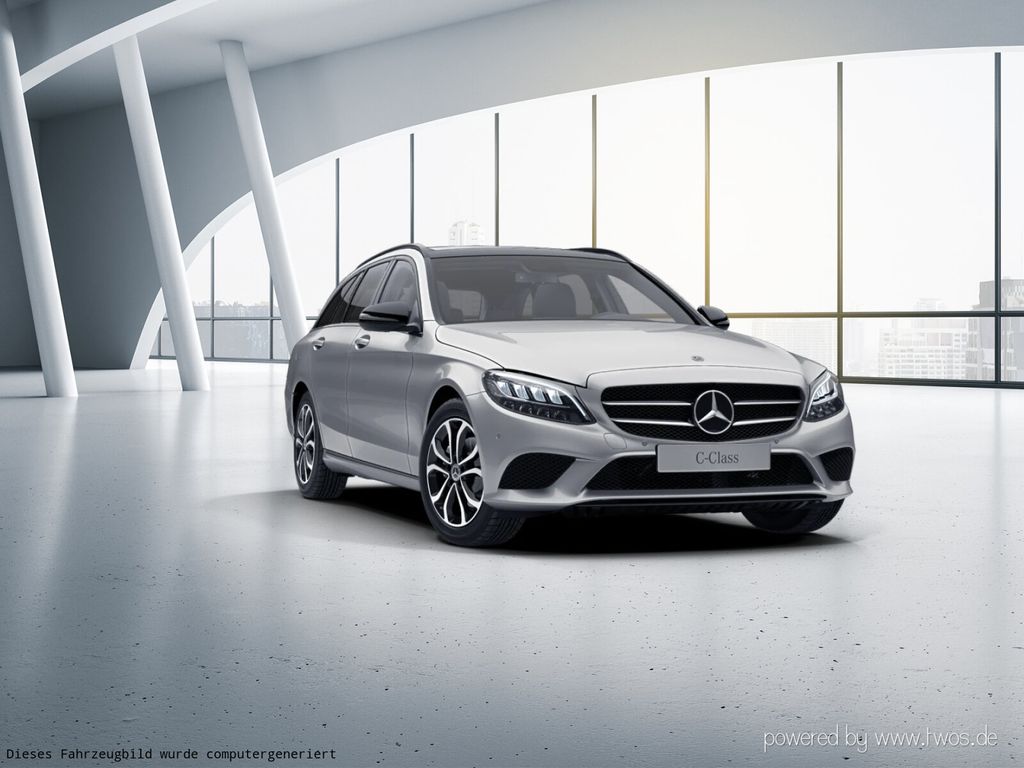 Mercedes-Benz C 200 2021 г. Серебристый, пробег 35315 км