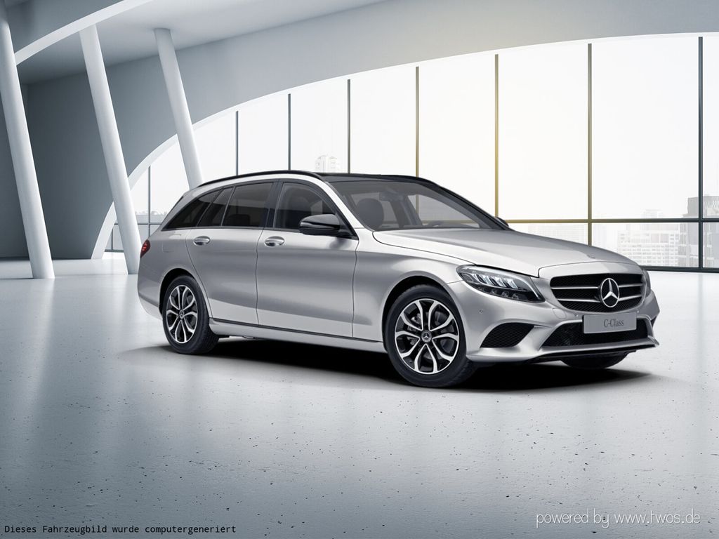 Mercedes-Benz C 200 2021 г. Серебристый, пробег 35315 км