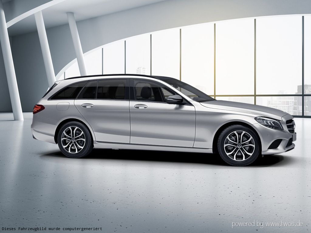 Mercedes-Benz C 200 2021 г. Серебристый, пробег 35315 км