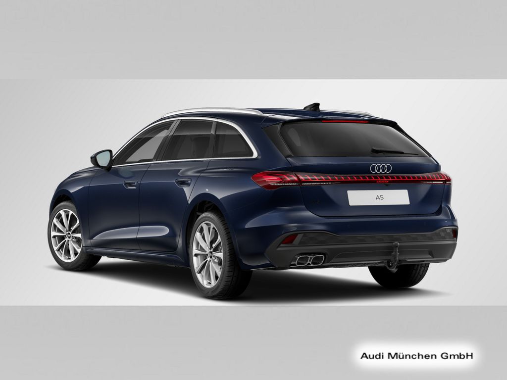 Audi A5 2026 г. Синий, пробег 27635 км