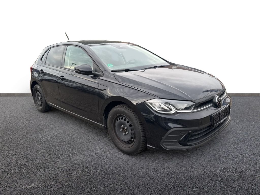 Volkswagen Polo 2023 г. Чёрный, пробег 41500 км